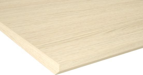 Storke Edge tablette simple mélaminé chêne naturel 105 x 52 cm
