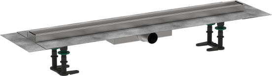 Hansgrohe RainDrain Compact douchegoot complete set 80cm RSV Look