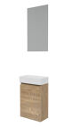 Linie Lado toiletmeubel met Baro wastafel
