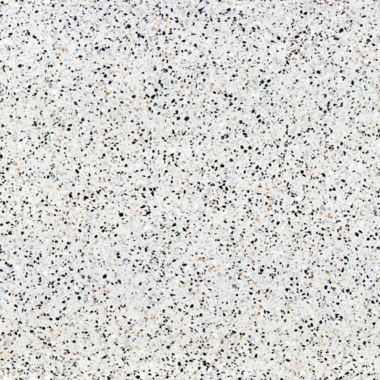 Storke Tavola tablette simple ou double blanc/noir terrazzo mat 130 x 52 cm