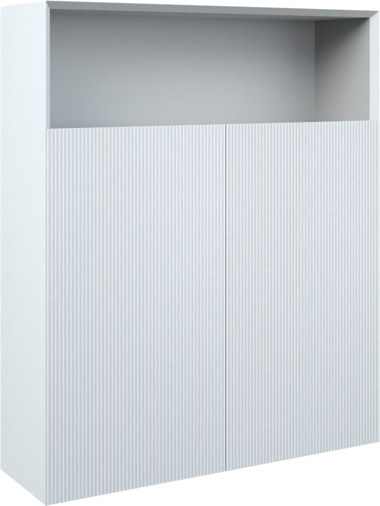 Balmani Fila zwevende badkamerkast mat wit 100 x 30 x 120 cm