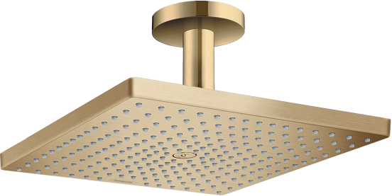 Hansgrohe Raindance E300 quadratische kopfdusche Regen-Duschkopf Ø30cm Brushed Bronze