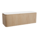Balmani Moon meuble salle de bains avec tablette pour vasques Moon