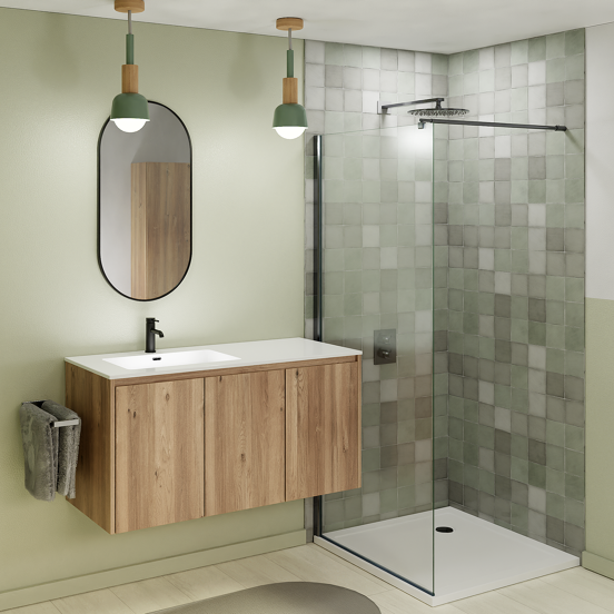 Blaufoss Raindream tête de douche ronde 30 cm chrome brillant