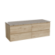 Balmani Lucida badkamermeubel met Stretto tablet voor waskom(men)