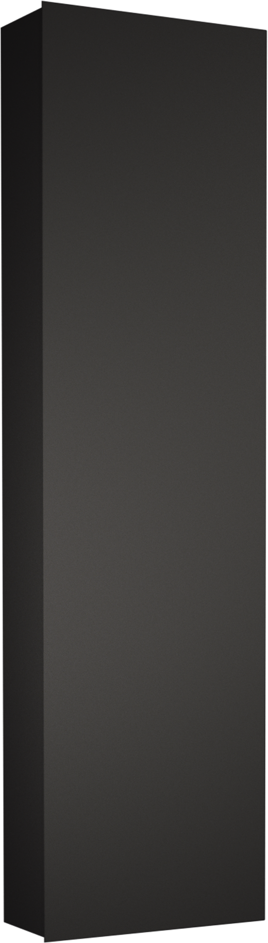 Balmani Mitra Elements/Idra Badhochschrank: Hängend, Schwarz matt, 42 x 20 x 150 cm
