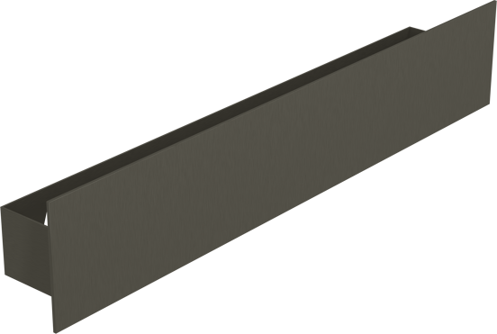 Balmani Uma Wandregal, Brushed GunMetal 60 x 8.5 cm