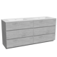 Storke Edge badkamermeubel met Mata Wastafel
