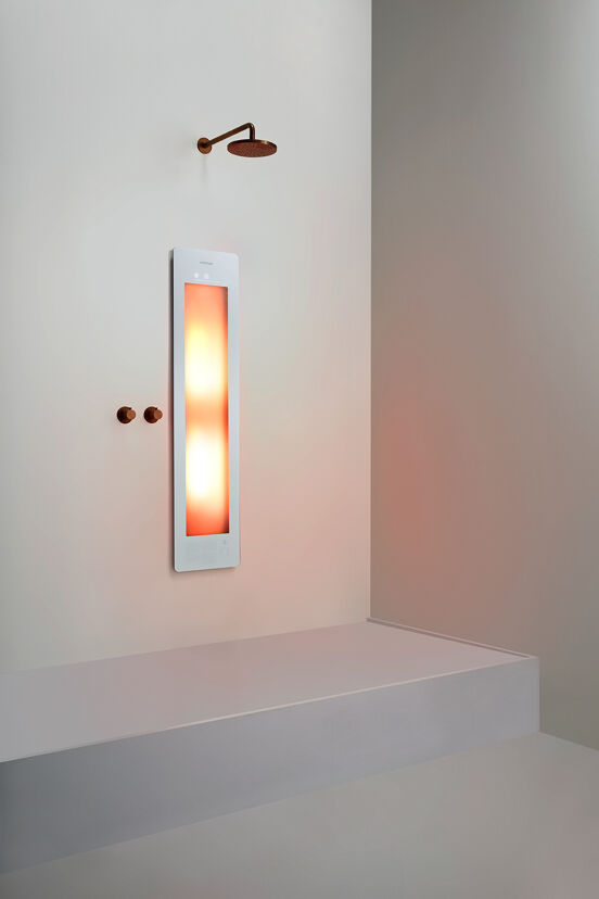 Sunshower Plus M Infrarood en UV Inbouw white