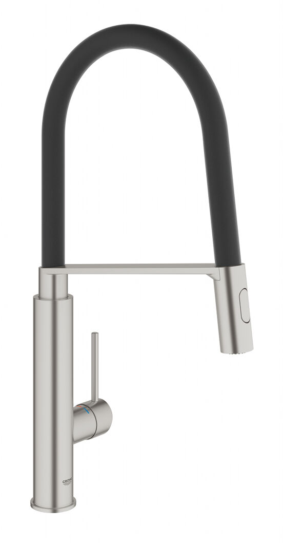 Grohe Concetto Küchenarmatur mit ausziehbarer Handbrause, Supersteel
