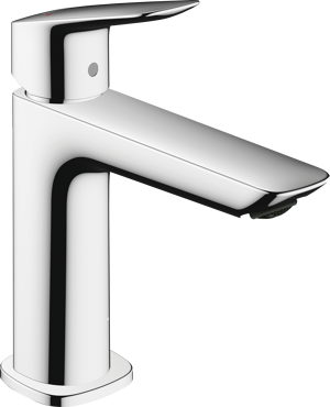 Hansgrohe Logis 1200 verlaagde wastafelkraan glanzend chroom