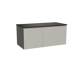 Storke Ribs badkamermeubel met Panton wastafelblad voor waskom(men)