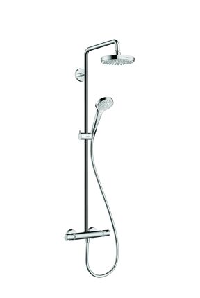 Hansgrohe Croma Select S 180 Duschsystem: Chrom glänzend
