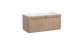 Balmani Lemon meuble salle de bains avec tablette pour vasques Stretto