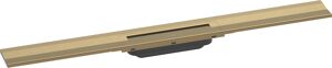Hansgrohe RainDrain Flex caniveau de douche découpable 80cm Brushed Bronze