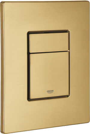 Grohe Skate Cosmopolitan duwplaat Brushed Cool Sunrise voor Rapid SL inbouwreservoir