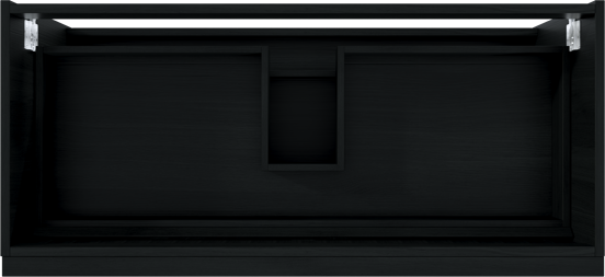 Balmani Forma meuble sous-vasque suspendu 120 x 55 cm chêne noir 2 tiroirs