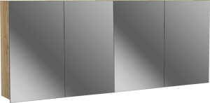 Balmani Lucida armoire de toilette 180 x 72 cm chêne brut