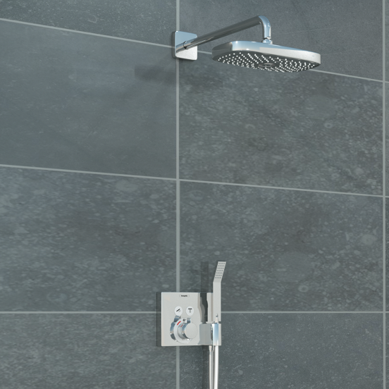 Blaufoss Phantom handdouche 1 functie chroom