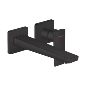 Hansgrohe Metropol robinet mural lavabo noir mat
