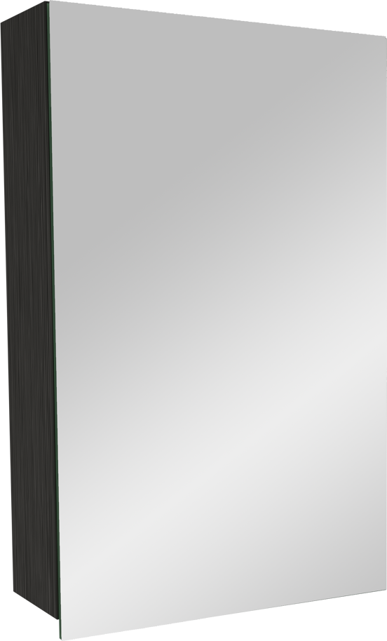 Balmani Lucida spiegelkast 45 x 72 cm zwarte eik