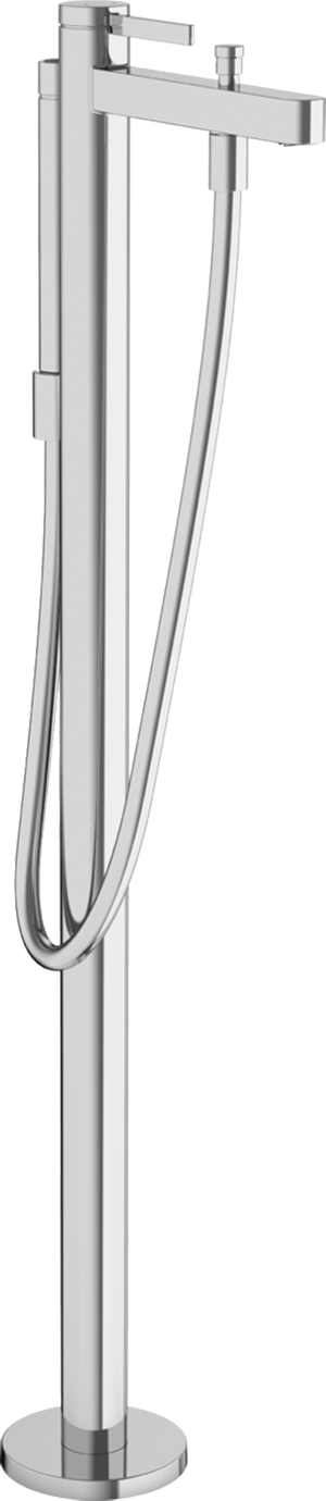 Hansgrohe finoris Robinet de baignoire îlot mitigeur chrome set douchette incl.