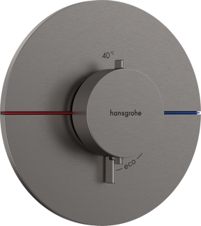 Hansgrohe Showerselect Comfort S inbouw thermostaat brushed black chrome