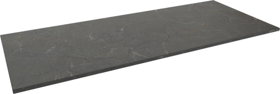 Balmani Stretto tablette simple ou double marbre Pietra Grey 135 x 55 cm
