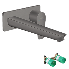 Hansgrohe Talis E robinet de lavabo à encastrer brushed black chrome incl élément intégré