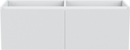 Balmani Fila zwevende wastafelonderkast 135 x 55 cm mat wit 4 lades