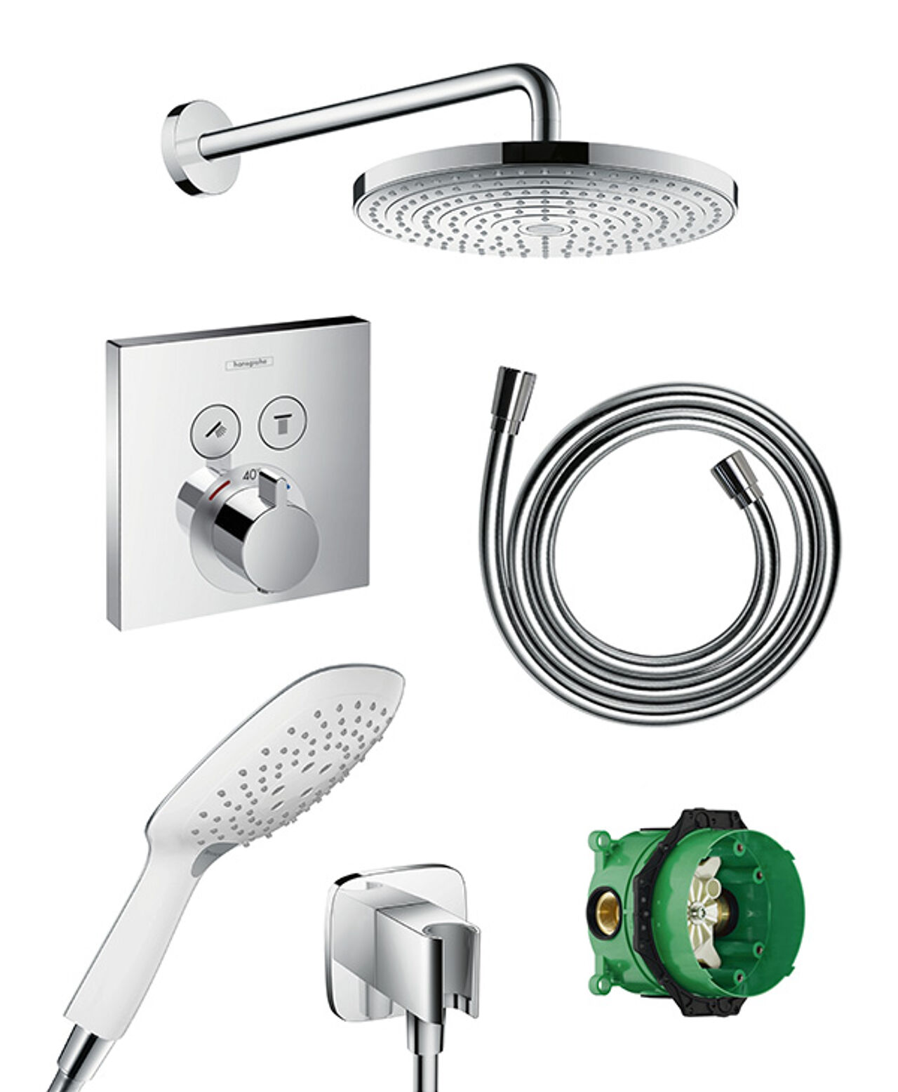 Hansgrohe Showerselect S Unterputz-Duschsystem