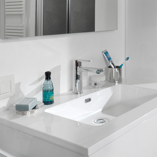Blaufoss Carat EcoStart robinet de lavabo standard chrome brillant