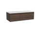 Storke Edge badkamermeubel met Tavola wastafelblad voor waskom(men)