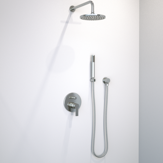 Blaufoss Titan handdouche 1 functie chroom