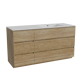 Storke Edge meuble salle de bains avec plan vasque Diva