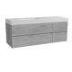 Storke Edge badkamermeubel met Mata High wastafel