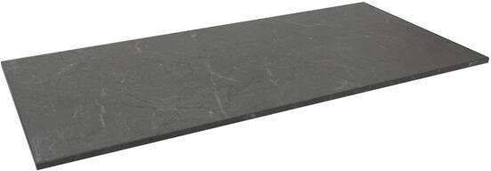 Balmani Stretto enkel of dubbel wastafelblad Pietra Grey marmer 120 x 55 cm