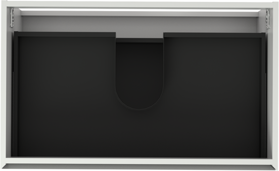 Balmani Mitra meuble sous-lavabo suspendu 90 x 55 cm blanc mat 2 tiroirs