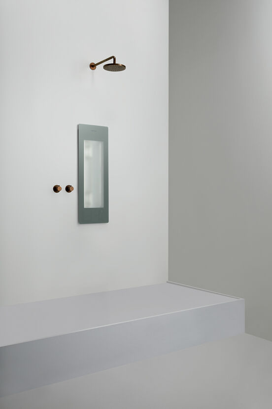Sunshower Plus S Infrarood en UV Inbouw organic grey