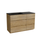 Storke Edge badkamermeubel met Scuro wastafel