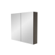 Storke Reflecta spiegelkast 85 x 75 cm robuust zwart eiken