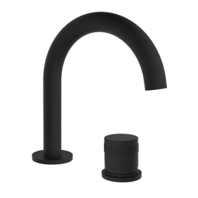 Blaufoss Pavilion Curve robinet de lavabo noir mat