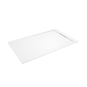 Balmani Andes Duschwanne: 140 x 90 cm, Solid Surface, Weiß matt