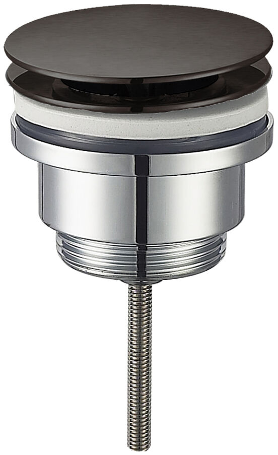 Blaufoss Bodan robinet de lavabo encastré brushed gunmetal incl élément intégré