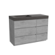 Storke Edge meuble salle de bains avec lavabo Scuro High