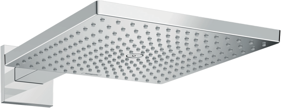 Hansgrohe Showerselect Comfort_E thermostatische kraan Inbouw regendoucheset met regendouchekop 30 x 30 cm glanzend chroom
