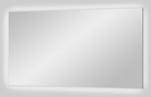 Balmani Giro rechthoekig badkamerspiegel 120 x 65 cm met spiegelverlichting en anti-damp