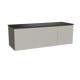Storke Ribs badkamermeubel met Panton wastafelblad voor waskom(men)