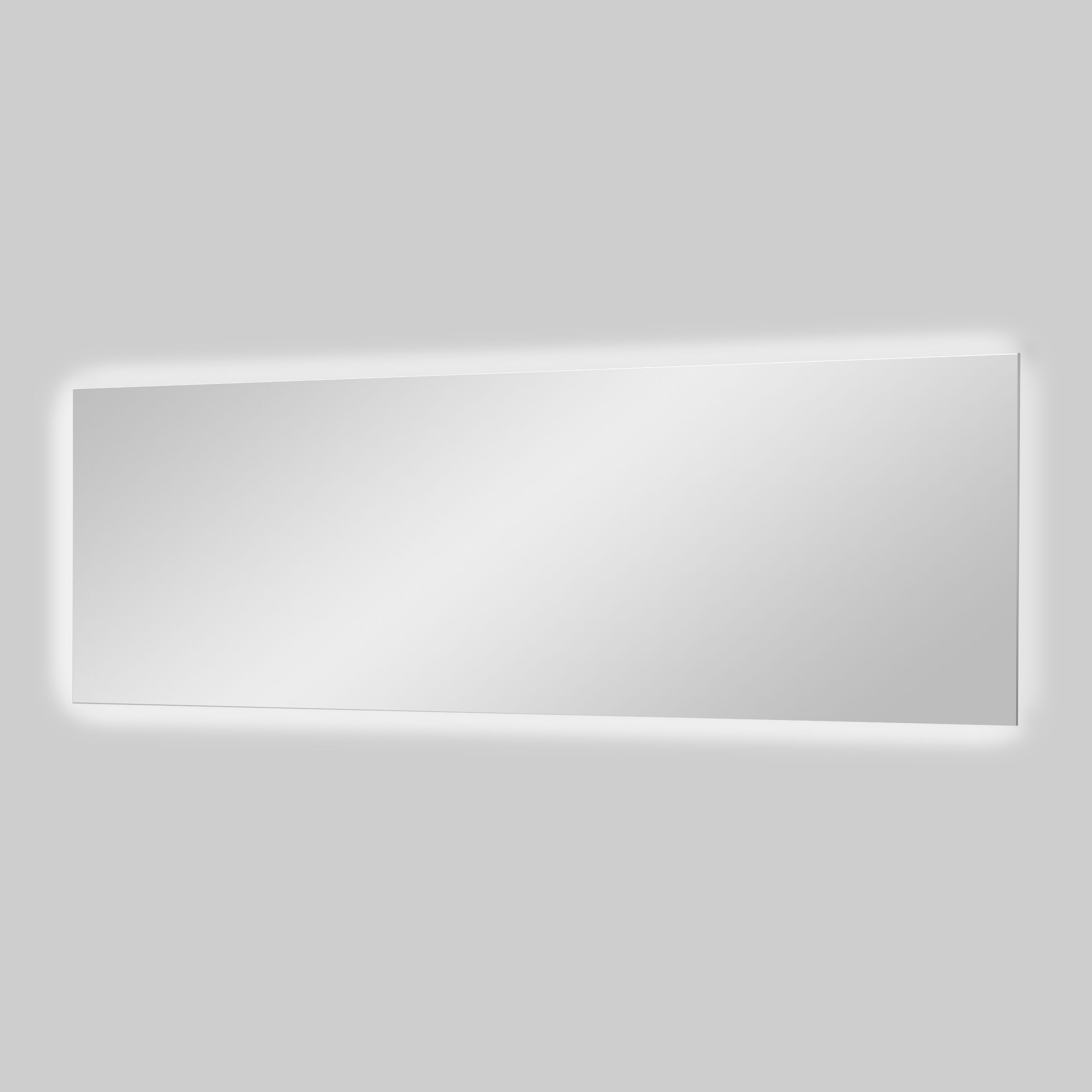 Balmani Giro rechthoekig badkamerspiegel 195 x 65 cm met spiegelverlichting