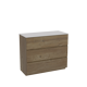 Storke Edge badkamermeubel met Tavola tablet voor waskom(men)